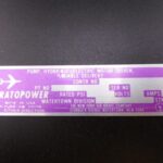 3417 DATA PLATE
