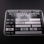 6681621 NAME PLATE