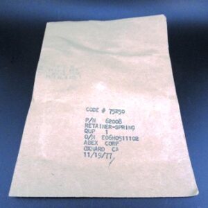 62008 RETAINER