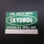 189134 NAME PLATE SKYDROL